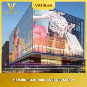 màn hình led trong suốt quảng cáo ngoài trời P10.4