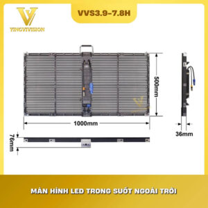 Màn hình LED trong suốt ngoài trời P3.9-7.8 mẫu 9