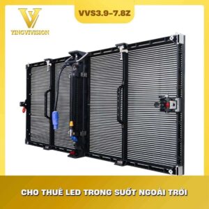 LED rental trong suốt P3.9-7.8 ngoài trời - ảnh minh họa 1