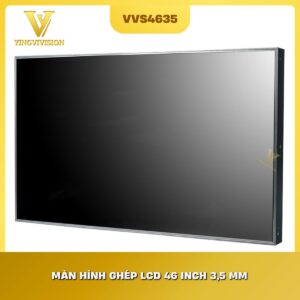 mặt trước tấm màn hình ghép LCD 46 inch viền 3.5mm