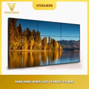 mẫu màn hình ghép lcd 49 inch viền 3.5mm