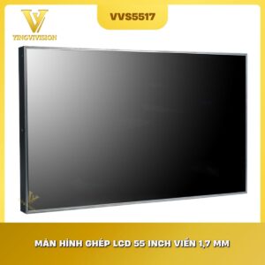 Mặt trước màn hình ghép LCD 55 inch viền 1.7mm