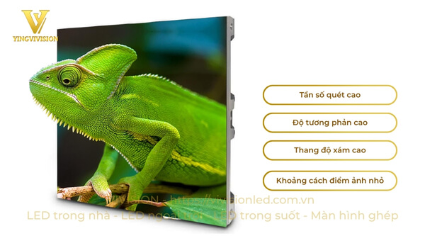 Các ưu điểm nổi bật của màn hình LED Vivision