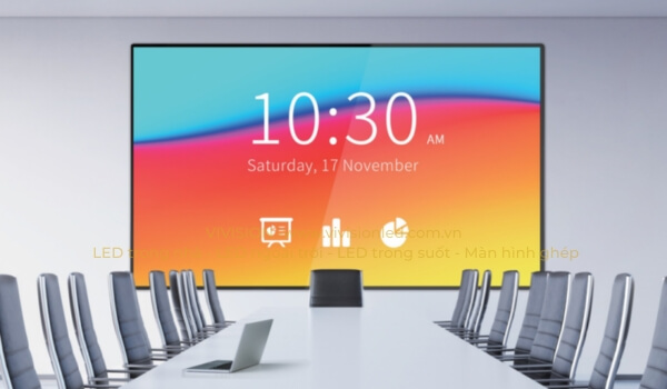 Màn hình LED phòng họp hiện đại độ phân giải cao tại Vivision