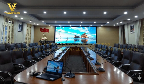 Màn hình LED trong nhà VIVISION được sử dụng cho phòng họp, hội nghị
