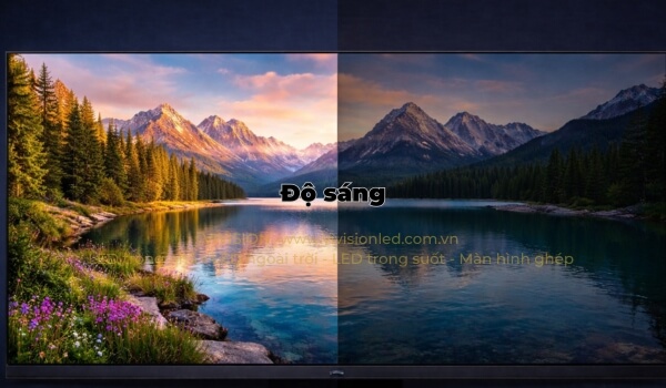 So sánh độ nét màn hình LED