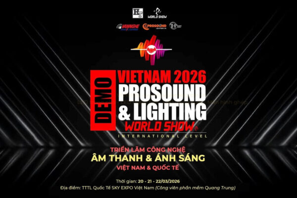 VIVISION tham gia sự kiện Prosound Lighting Vietnam 2026